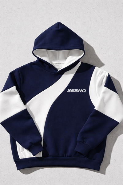 TWO-TONED HOODIE
