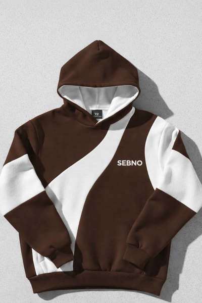 TWO-TONED HOODIE